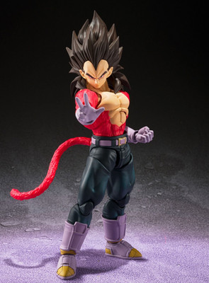 Bandai S.H.Figuarts Super Saiyan 4 Vegeta Action Figure New in Stock
