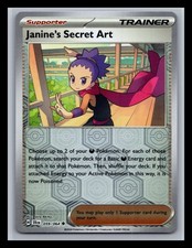 janine's secret art pokemon card [084/064 Trading card games Pokemon TCG Janine's Secret Art