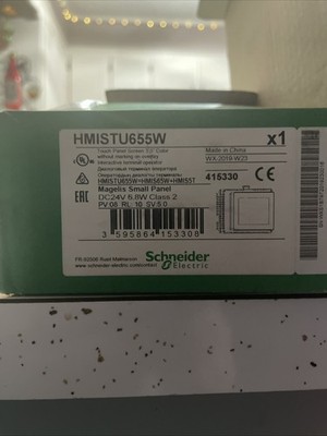 Schneider Electric HMISTU655 Touch Pannel Screen New In Box 