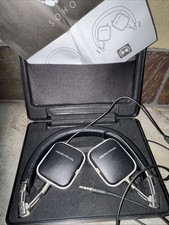 Harman Kardon SOHO Wired Headphones Used, Works Great, Case  Instructions  