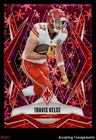 2025 Panini Phoenix Football Pink Winter Travis Kelce #60