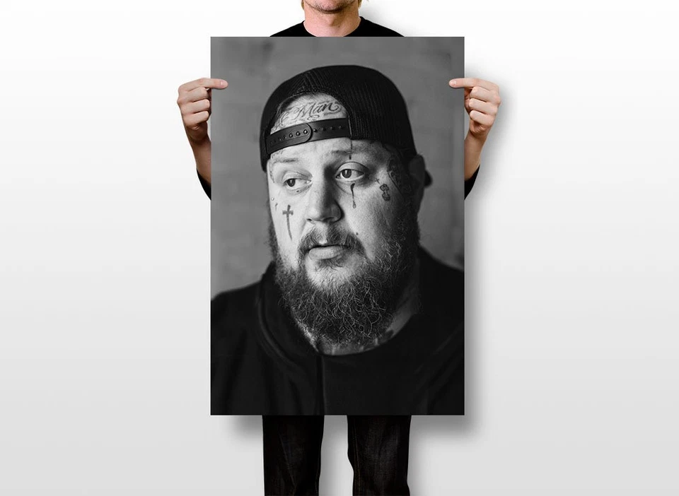 Jelly Roll - American Rap Music Star - Cantante - Fans de compositores - PÓSTER 20"x30" Foto 3 de 3