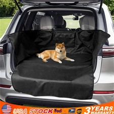 Universal SUV Cargo Liner for Dog-Resistant Dog Mat Pet Dog Seat Cover w/ Bumper