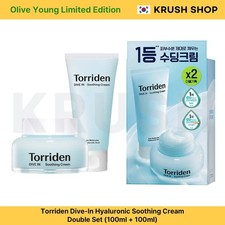 Torriden Dive-In Low Molecular Hyaluronic Acid Soothing Cream Double Set
