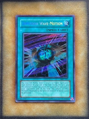Yugioh Diffusion Wave-Motion MFC-107 Secret Rare LP
