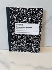 Universal Composition Book, College Ruled 9 3/4 x 7 1/2 100 Sheets UNV20946 New