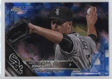 2016 Topps Box Set Chrome Sapphire Edition /250 Nate Jones #679 0j53