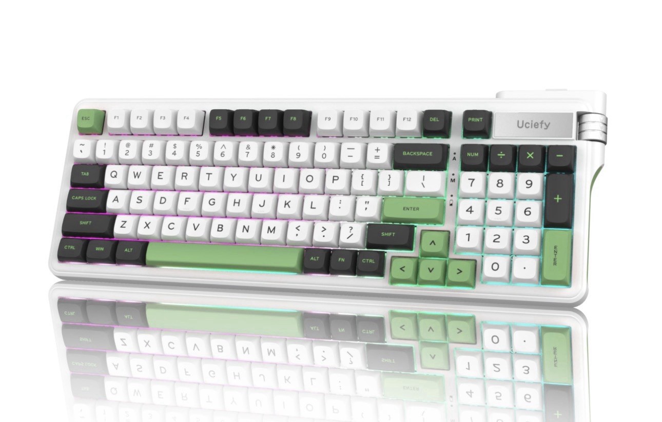 Uciefy VK96 Wireless Mechanical Keyboard Bluetooth/2.4G/USB 