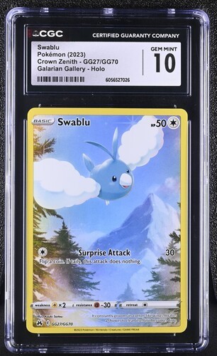 Swablu graded CGC 10 for sale on eBay