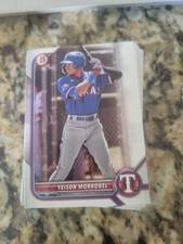 Yeison Morrobel 50 Ct Baseball Card Rangers Lot