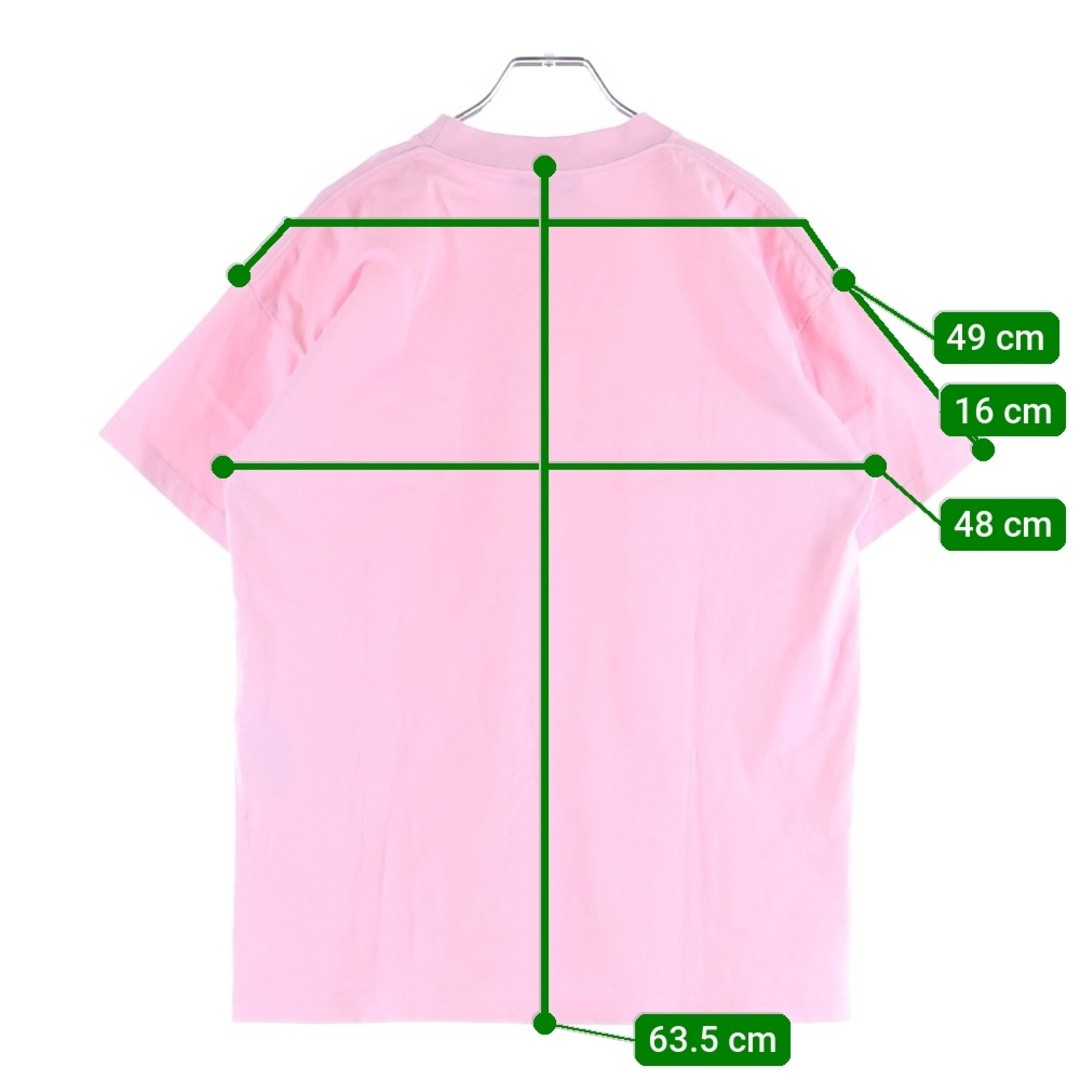 BALENCIAGA Roman Crew Neck Short Sleeve T-shirt Pink 612965 Used 05aa9c6ccd43efd thumbnail 9