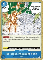 Ice Block Pheasant Peck - Legacy of the Master (OP12-057)