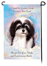 Havanese Memorial Garden Flag