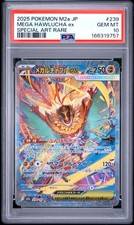 2025 POKEMON JAPANESE M2A-MEGA DREAM EX SPECIAL ART RARE MEGA HAWLUCHA EX PSA 10