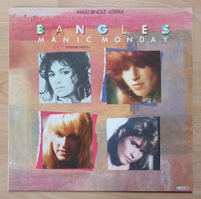 12'' Maxi - Bangles - Manic Monday (Extended Version)