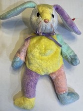 2002 TY Beanie Baby Retired Dippy The Rabbit 8.5 inch 10th Anniversary Edition