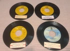 Eagles VTG 45 RPM Record Lot of 4, 7 Bridges, One These Nites, Long Run, Hotel