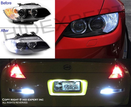 x2 LED 1156 7056 3497 High Power White Tail Brake Light Replacement C477 - Picture 5 of 8