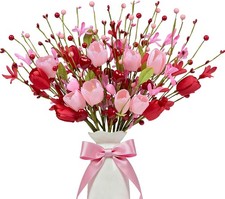 Valentine's Day Gifts 12 Pack Artifcial Valentine Decorations 17 Inch Valentines