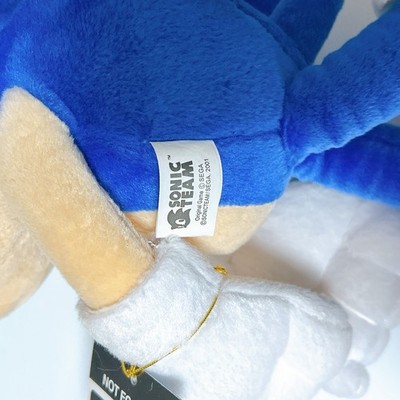 Sonic Adventure 2 SA2 Plush 2001 Soap Shoes SEGA Sonic Team
