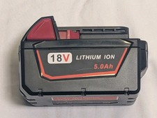 Quality Replacement Milwaukee 48-11-1850 M18 XC 5.0 AH 18 Volt Capacity Battery