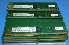  LOT OF 18 Transcend 8GB DDR4-2666 PC4-21300 1RX8 ECC Server Memory TS1GHT72V6B