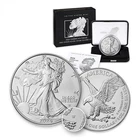 2024 W American Eagle 1 oz Silver Burnished Coin .999 Fine w/ box and coa