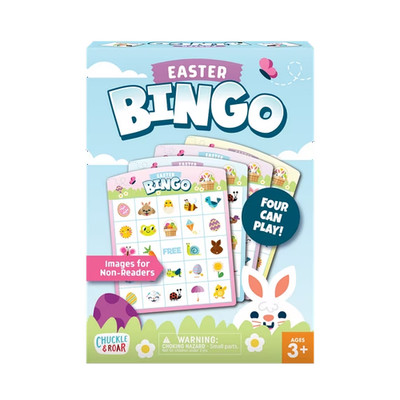 NEW Chuckle & Roar Easter Bingo Game Kids Ages 3+ Family Preschool Fun Gift