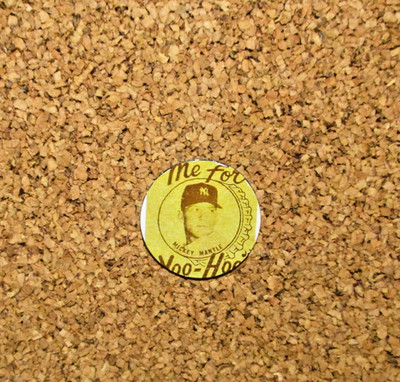 Commemorative  1''  Yoo-Hoo Magnet #7 Mickey Mantle (New York Yankees) Y