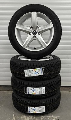 VW Passat 3C B6 B7 Eos Scirocco Winterreifen NEU Alufelgen Aspen 205/55 R16 91H