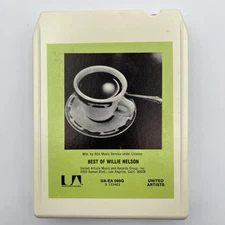 Best of Willie Nelson - Restored 8 Track Tape - New Pad and Splice