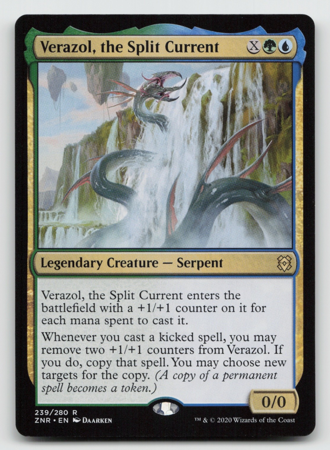 MP-01 Played Verazol, the Split Current 239 Zendikar Rising R