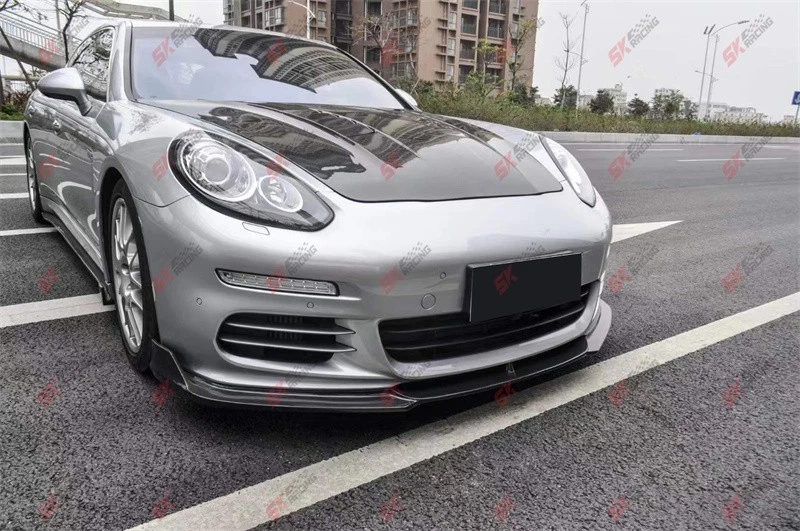 Kit de carrocería difusor trasero labio delantero de fibra de carbono para Porsche Panamera 970 2014-2016 Foto 3 de 4