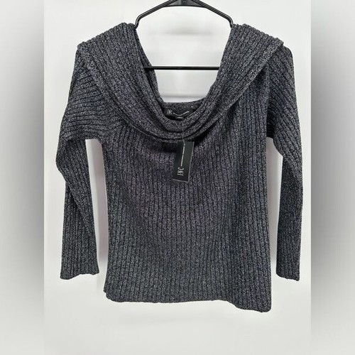 INC international Concepts | NWT Women’s XL Gray Glitter Off The Shoulder Top