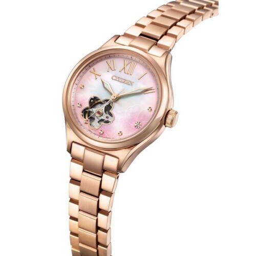 Reloj Citizen PC1017-88Y Automático Acero Inoxidable Sakura Edición Limitada Mujer - Imagen 3 de 5