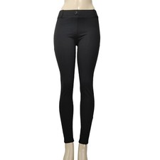 Betabrand Skinny Leg Classic Dress Pant Yoga Pants In Black Size Small