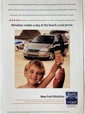 1999 Ford Windstar Print Ad
