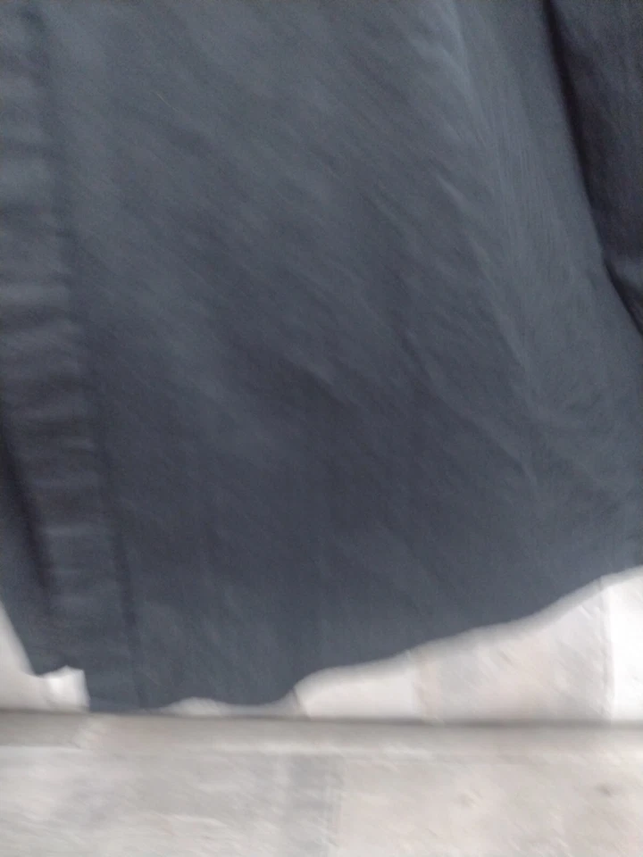 Vtg Eighty Eight Cyber Y2K Long Sleeve Button Up Shirt Size M Blue Black - Image 4 of 4