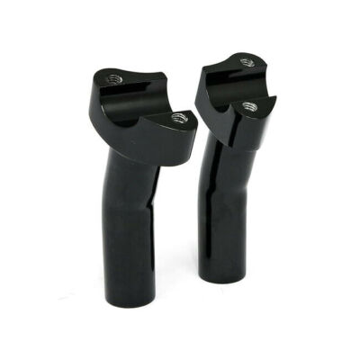 Riser Pullback Style Schwarz 4 1/2'' hoch, für Harley - Davidson