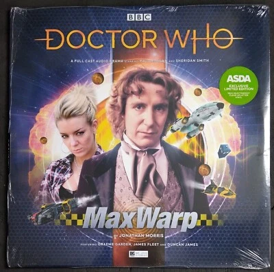 Doctor Who Max Warp Vinyl LP Limited Clear Splatter New Sealed - Image 1 of 2