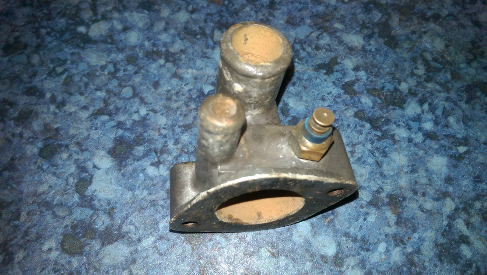 Porsche 924 2.0 (7588) Flange Thermo Time Switch Housing 046103093