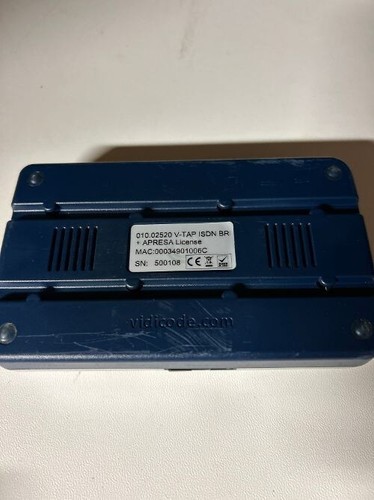 β
VidiCode V-TAP ISDN BRI + APRESA License 010-02520 Call recorder πΆ - Afbeelding 2 van 2