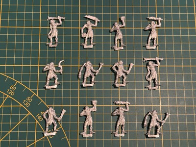 Warhammer Vampire Counts Vampirfürsten 12 Classic Ghouls Ghule Metal Used #2
