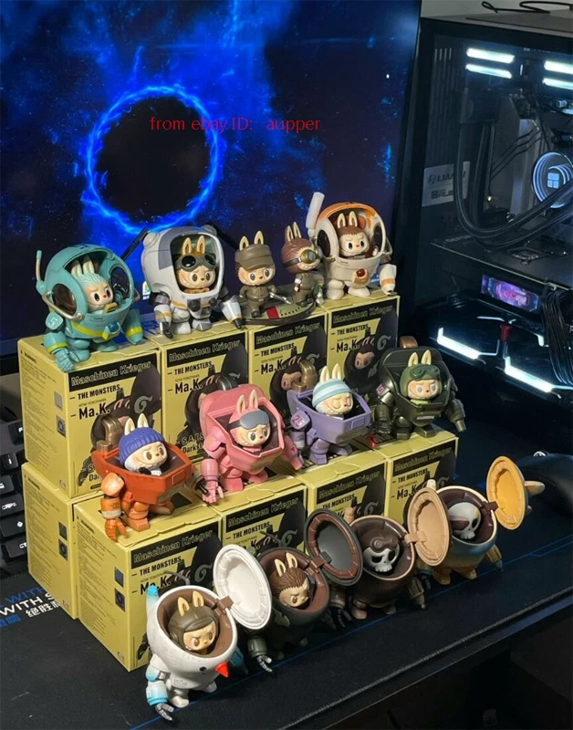 Popmart Labubu The Monsters Ma.K S.A.F.S Darksteel 12 Blind Popmart Labubu The Monsters Ma.K S.A.F.S Darksteel 12 Blind