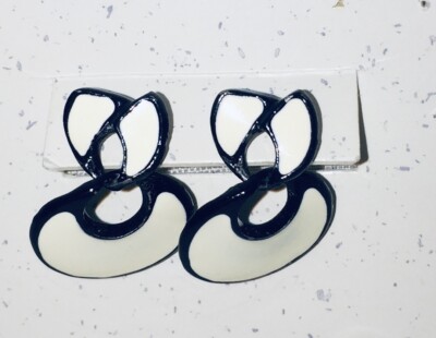 Vintage Retro Estate Art Deco Punk 80s 1990s Madonna Earrings