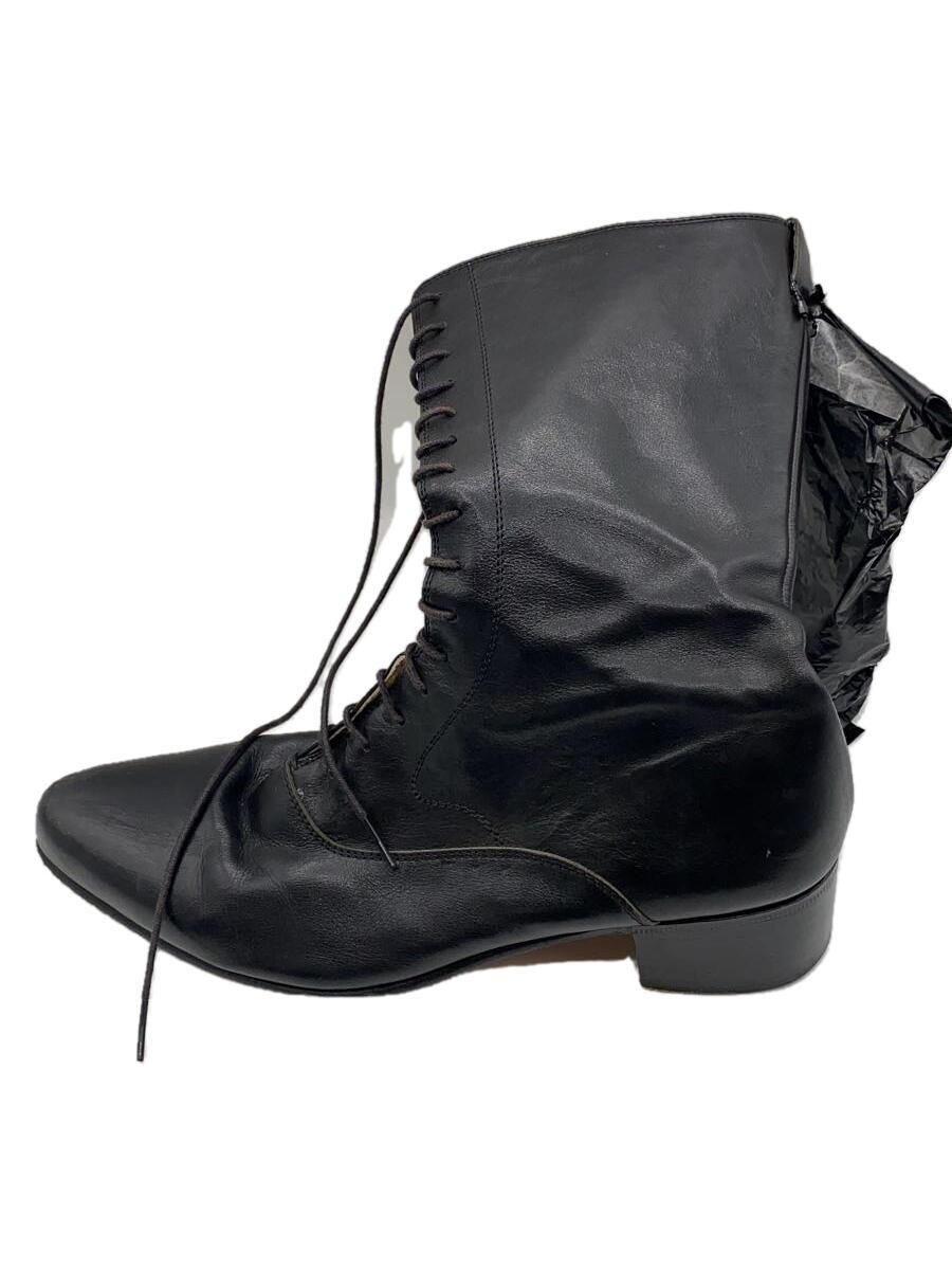 JOHN LAWRENCE SULLIVAN LACE UP BOOTS WITH TASSELS UK7 Black JOHN LAWRENCE SULLIVAN LACE UP BOOTS WITH TASSELS UK7 Black
