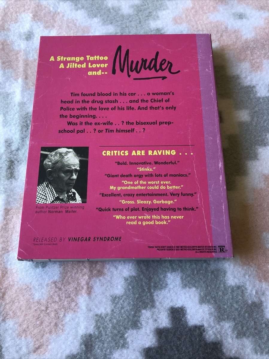 Tough Guys Don't Dance (Blu-ray) With Slipcover!! Vinegar Syndrome