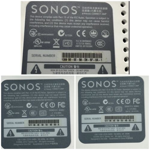 (Price for 1)SONOS CONNECT:AMP S1 Digital Media Streamer, Great Shape for S1 app - Picture 17 of 24