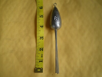 10 SPIDER/CLAW SINKER, SURF/MUD WEIGHT, W/ STAINLESS LEGS/3-3/4