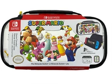 Nintendo Switch Super Mario Game Traveler Deluxe Travel Case - Brand New